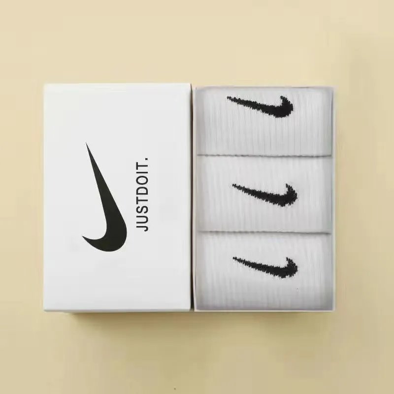 3 pairs 【all white 】 option