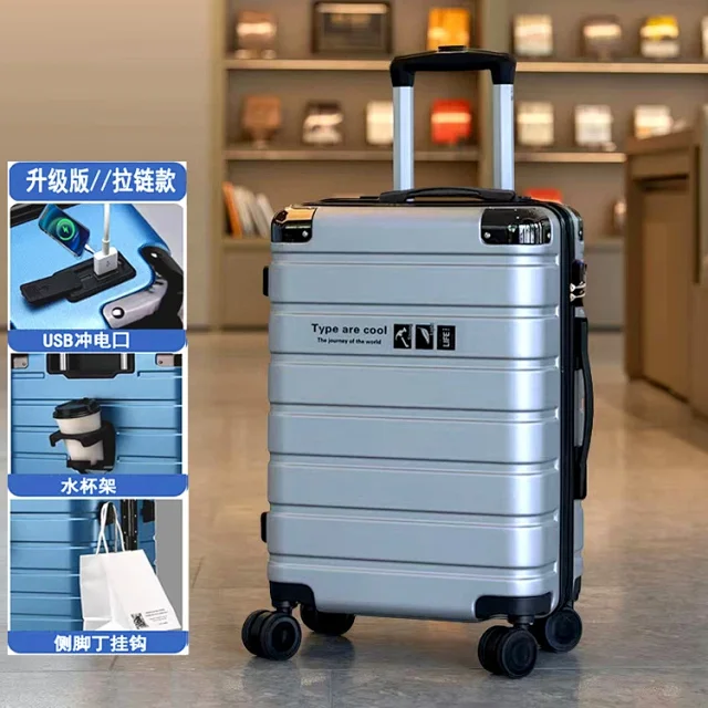 Unbranded Travel Bags Hard-Shell Spinner Suitcase product detail image 4