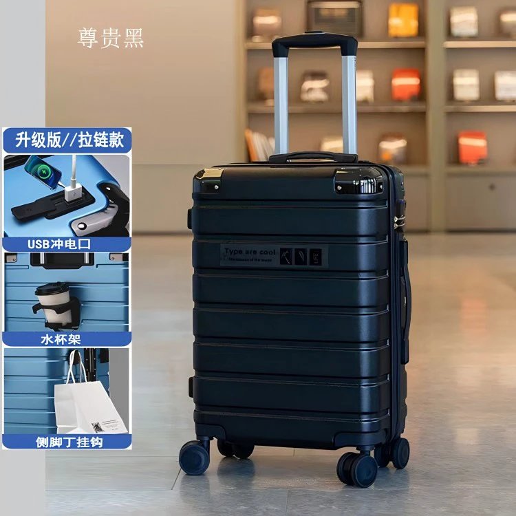 Unbranded Travel Bags Hard-Shell Spinner Suitcase image 6