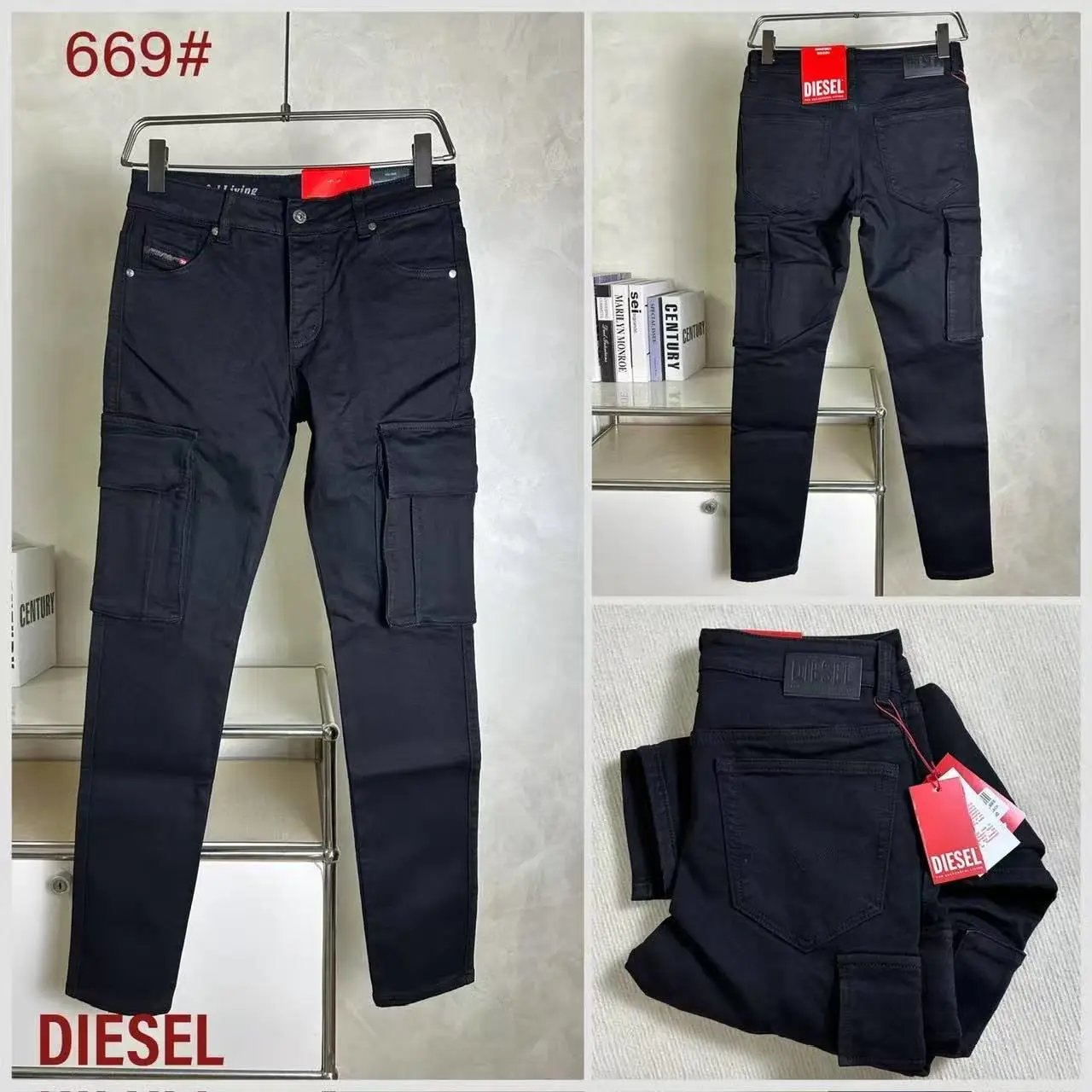 Design Replay Hyperflex White Weft Edition Gray Jeans - 6