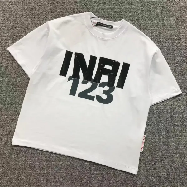 Design Rivington x roi Rebis INFI 123 White T-Shirt T-Shirts - 8