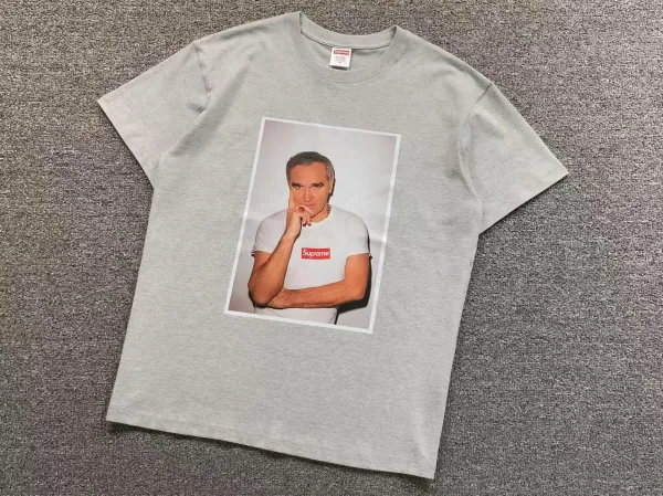 Supreme Photo Print T-Shirt Gray - 1