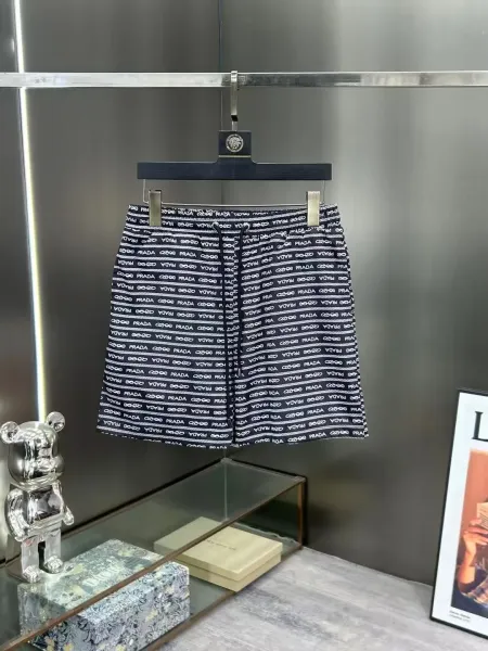 Prada Logo-Print Mini Skirt Black - 1