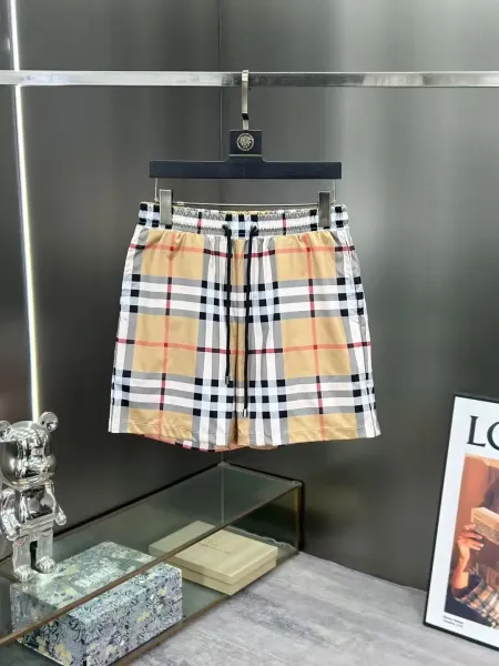 Burberry Classic Check Swim Shorts Beige Multicolor - 1