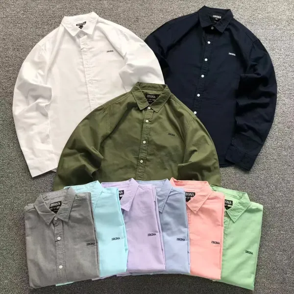 Acne Studios Striped Oversized Shirt Beige - 2