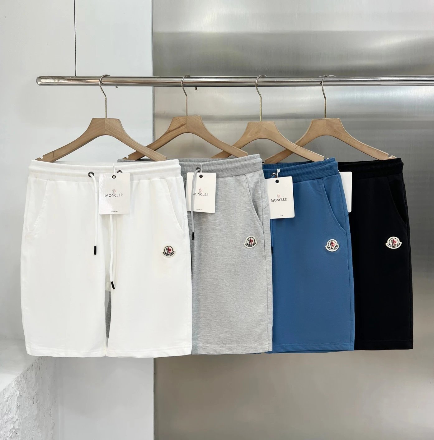 Moncler Polo Shirt Light Blue - 3