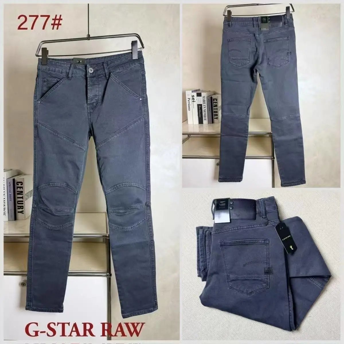 Design G-Star Raw Arc 268# Cargo Jeans Blue Jeans - 6