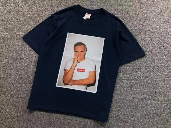 Supreme Photo Print T-Shirt Navy - 1