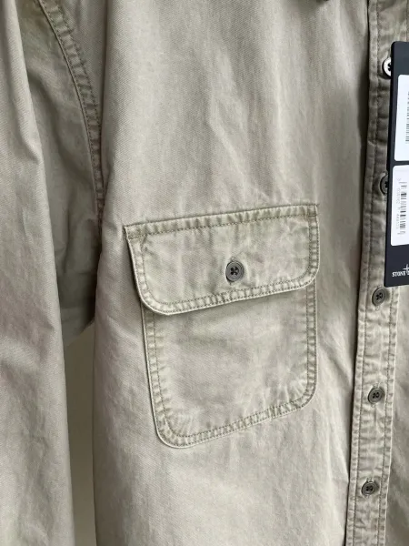Stone Island UOS Articulated Loaf Com Beige Shirt - 5
