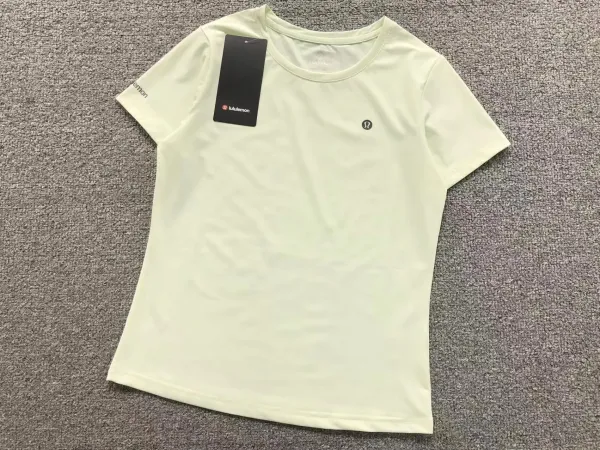 Lululemon Swiftly Tech Short Sleeve T-Shirt Pale Yellow T-Shirt - 1