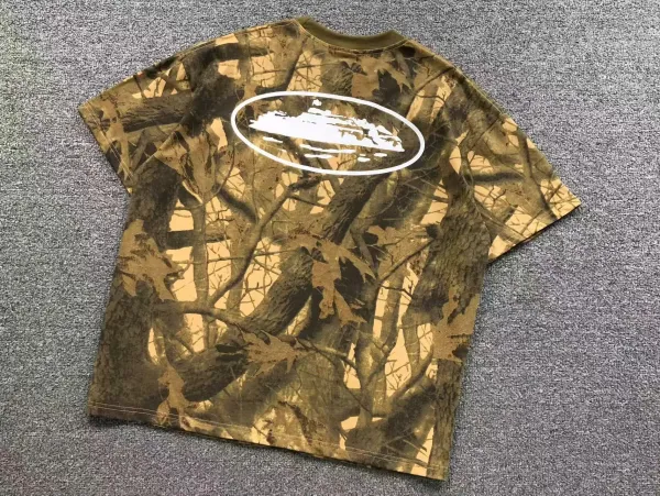 Design Camo Print Oval Logo T-Shirt - 1