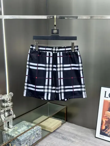 Burberry Classic Check Swim Shorts Navy - 1