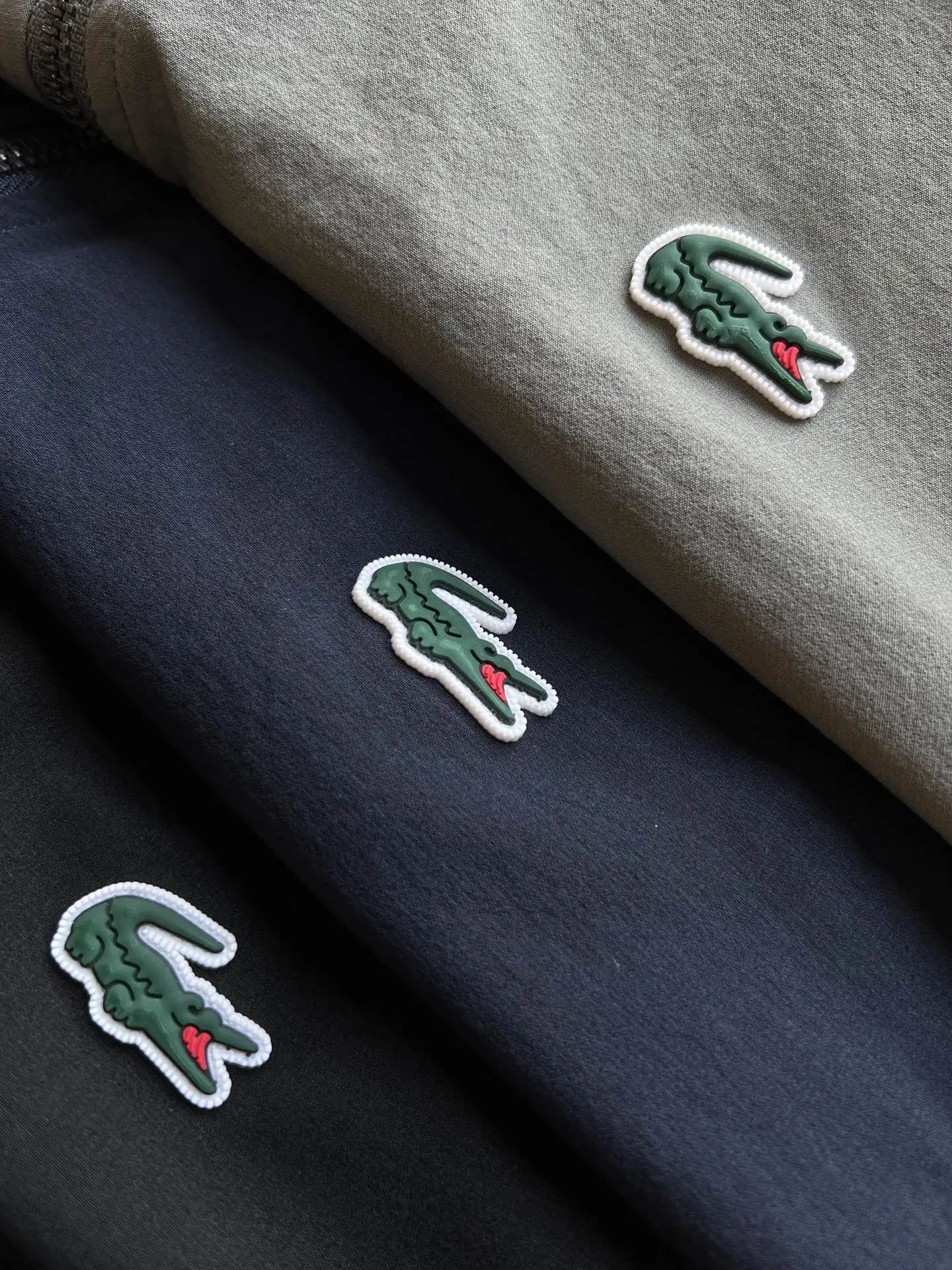 Lacoste Jackets Lightweight zip-up bomber jacket with ribbed collar, cuffs and hem image 6