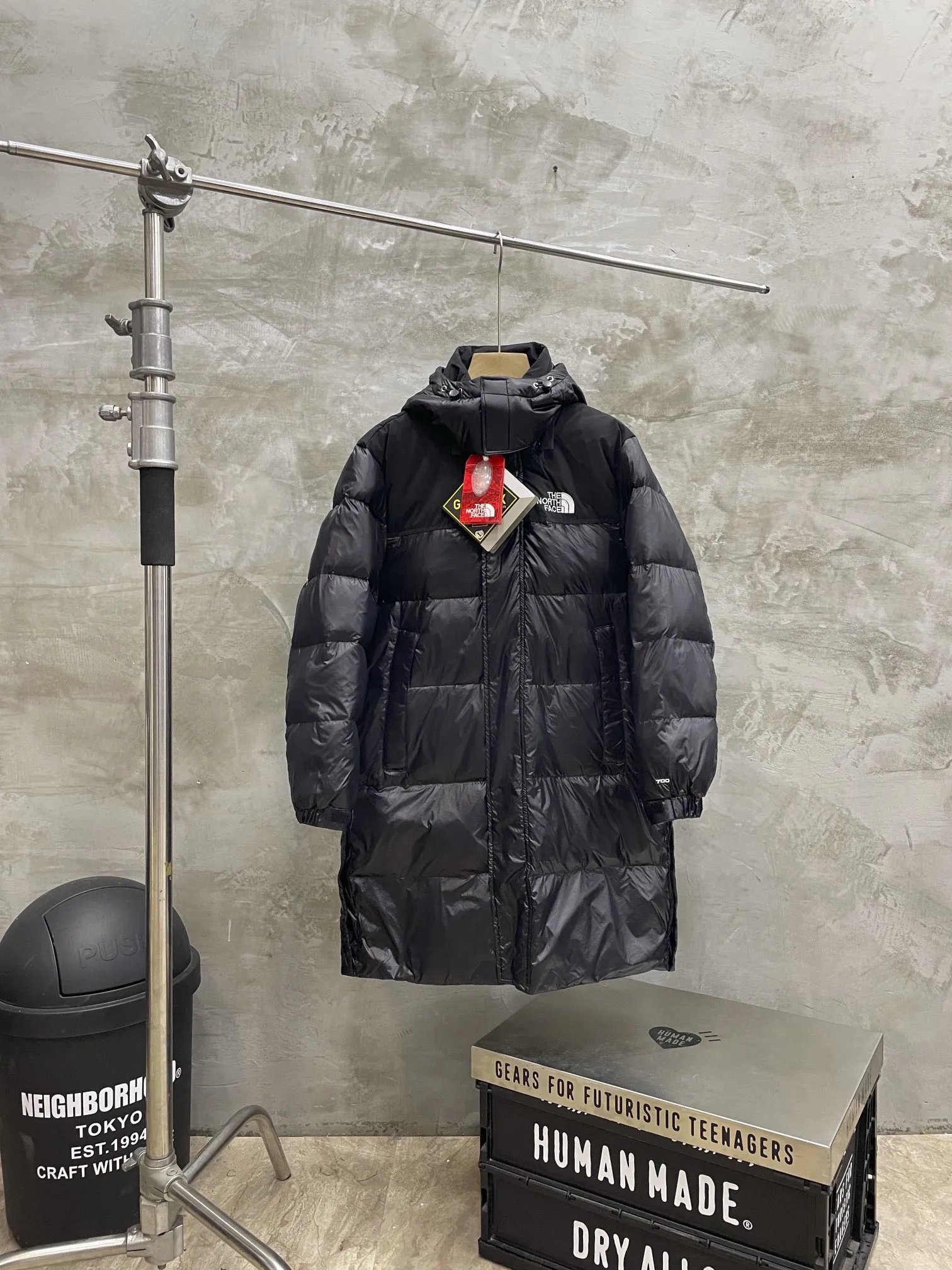 Glossy Long Down Jacket S546