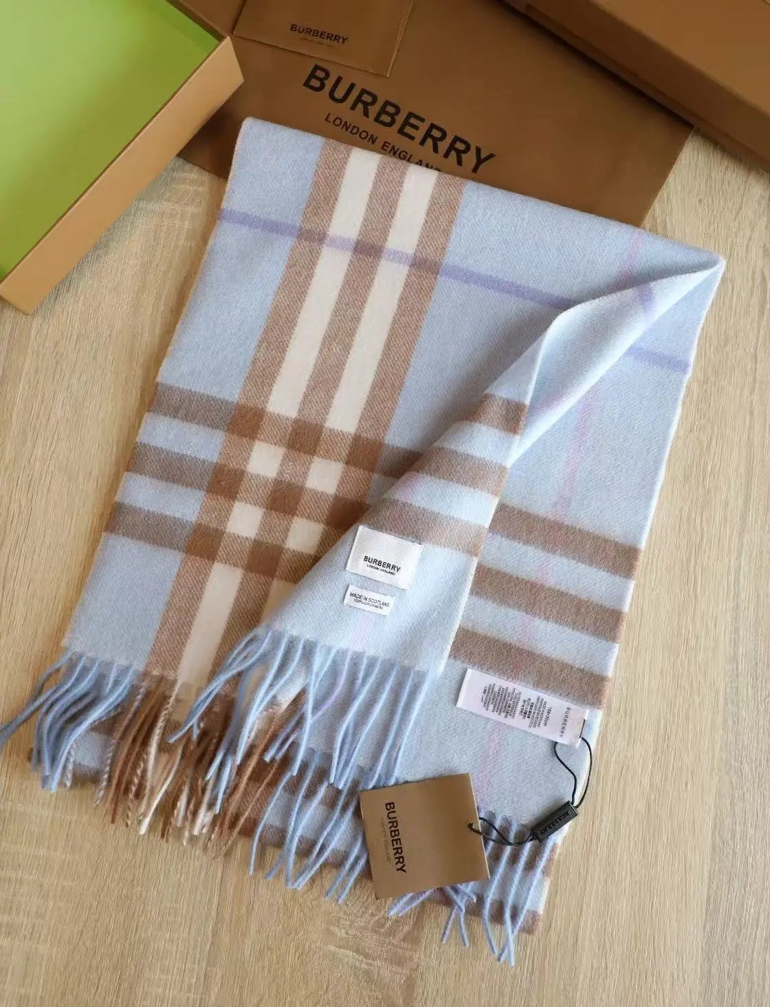 🔥经典格子围巾