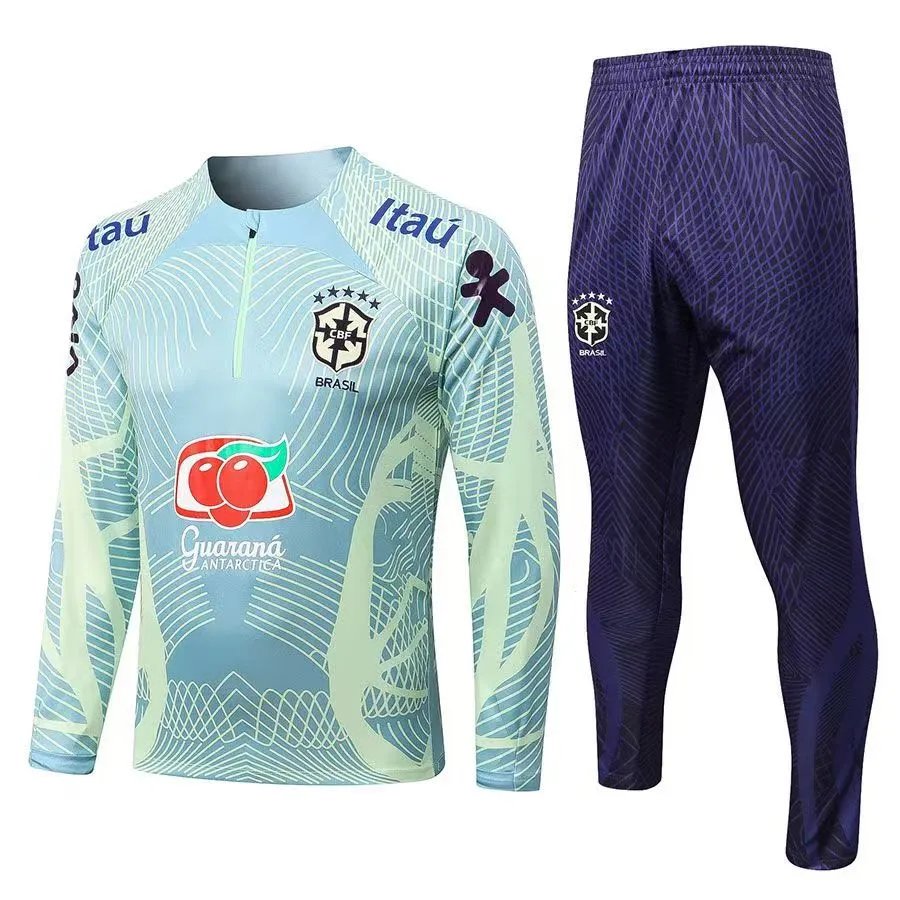 CBF Brazil Training Set Light Blue/Purple Activewear