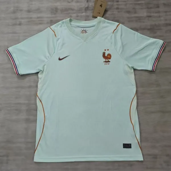 Nike France National Team 2010 Away Jersey Mint Green - 1
