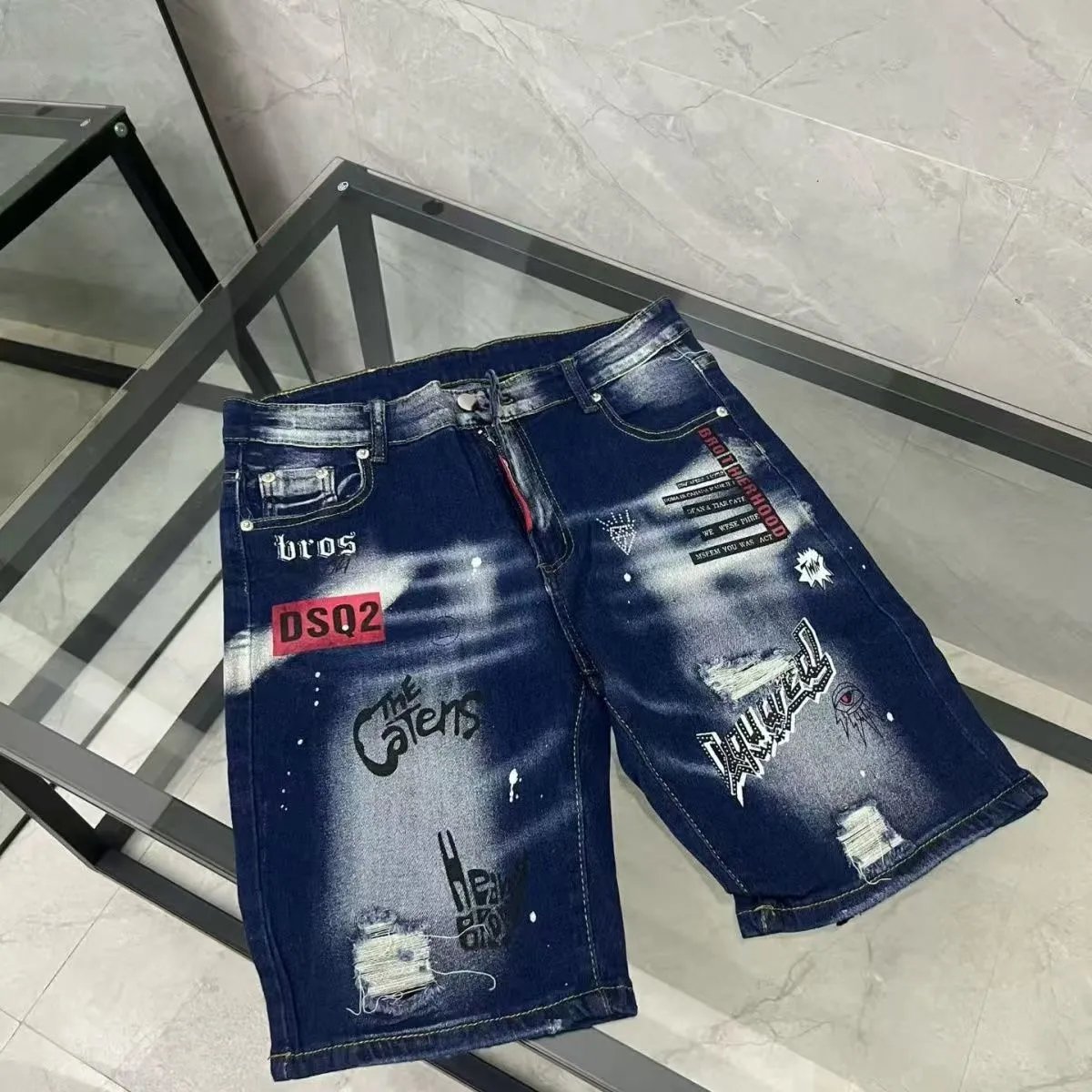 jean short （4）