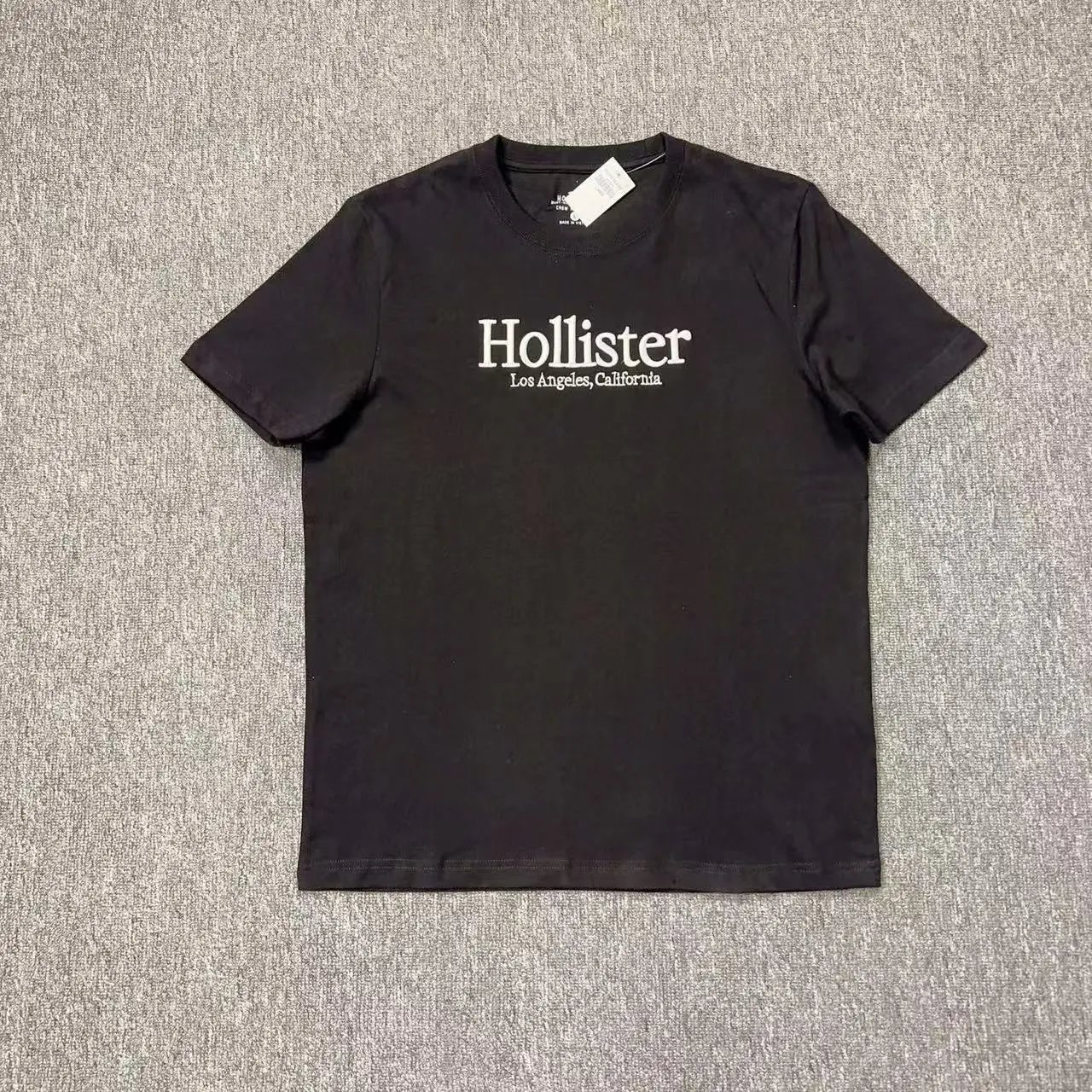 Hollister Los Angeles California Graphic T-Shirt Black