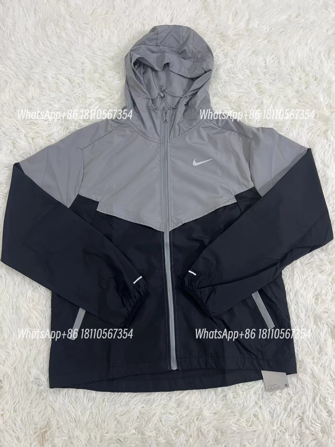 Nike Miler Hoodie  (Gray)