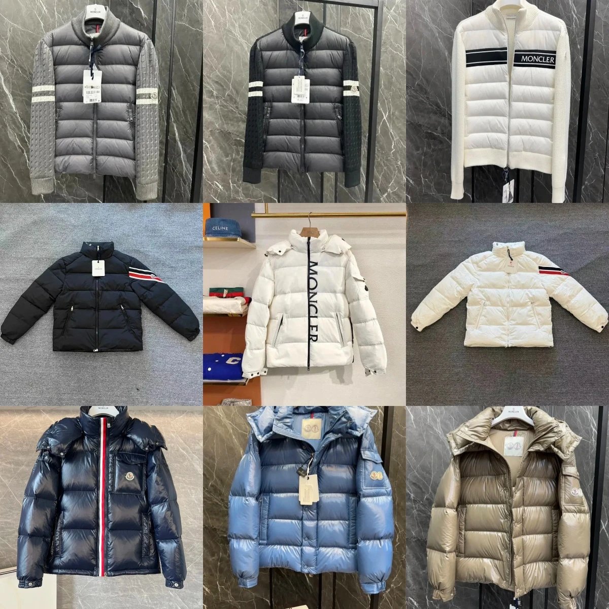CBA Monk warm and cold-proof down jacket