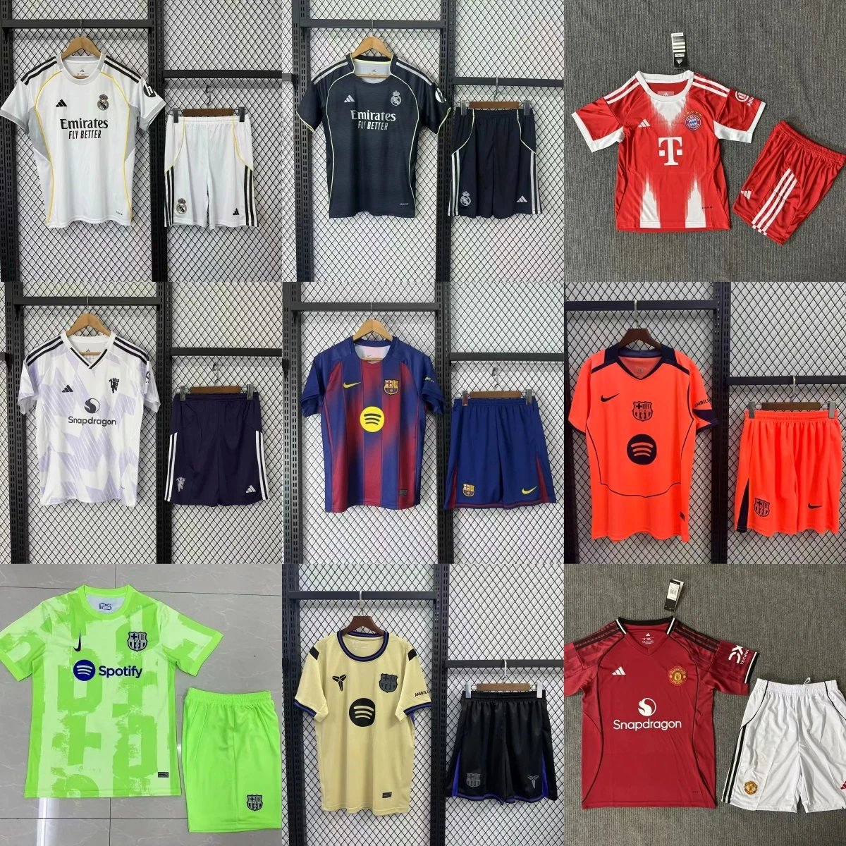Soccer Jerseys and Shorts Sets