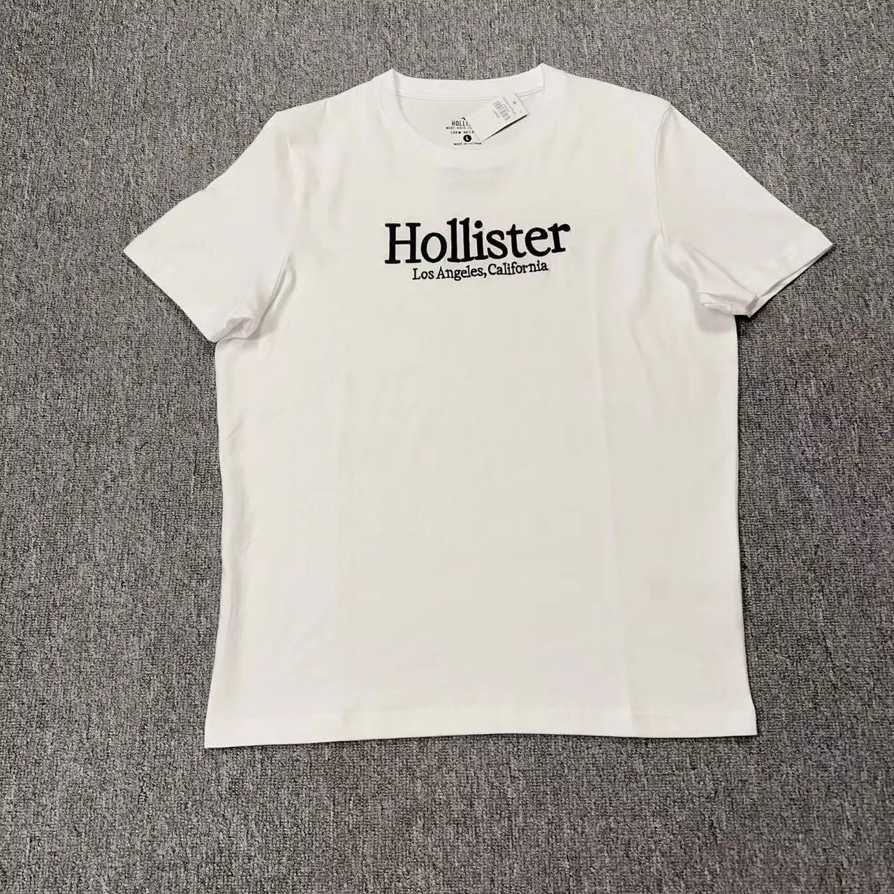 Hollister Los Angeles California Graphic T-Shirt White