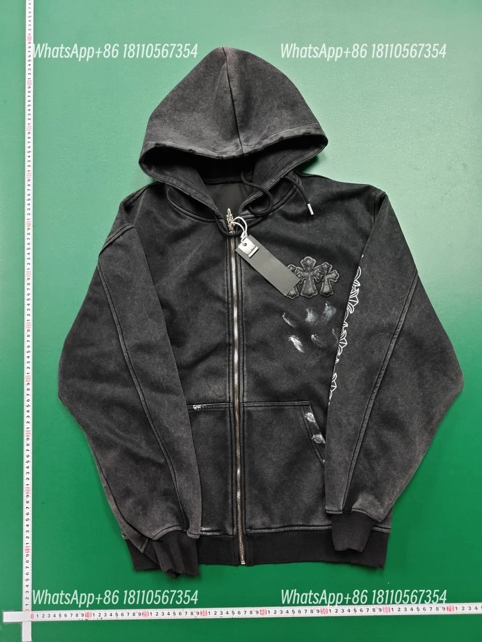 Black Zip Hoodie