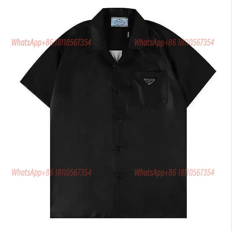 Prada polo shirt-black SKU image