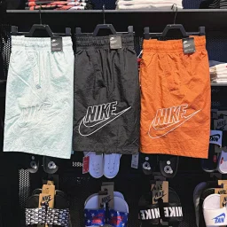 thumbnail for Summer men's casual sports woven quick-drying double-layer net lining breathable perspiration training embroidery basketball shorts 3811