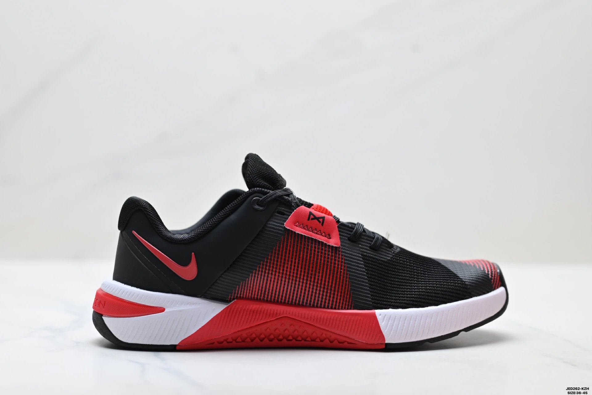 black red