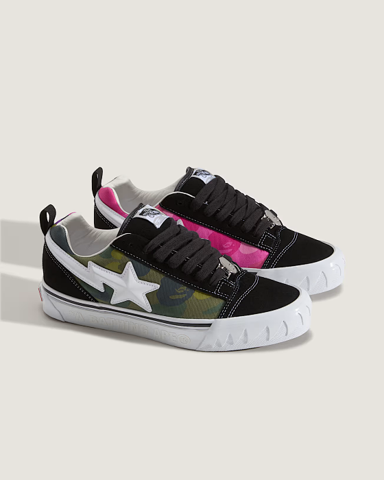 BAPE x Vans Knu Skool "Camo Black" VN000Z3929B