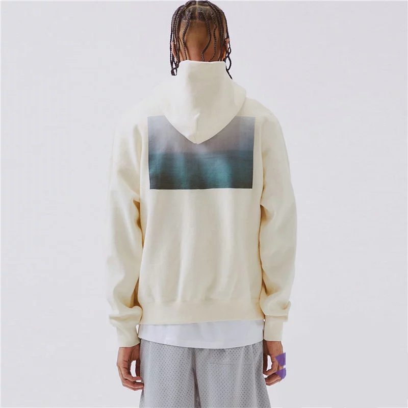 20SS秋冬装新品Fear of god Fog Essentials复线海滩连帽卫衣男女帽衫外套