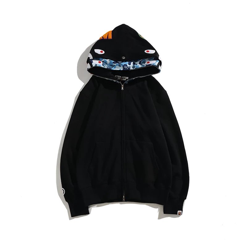 AAPE Hoodies & Sweatshirts Shark-face full-zip hoodie image 4