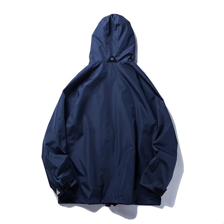MADNESS Jackets Hooded zip jacket with contrast logo-tape zippers image 4