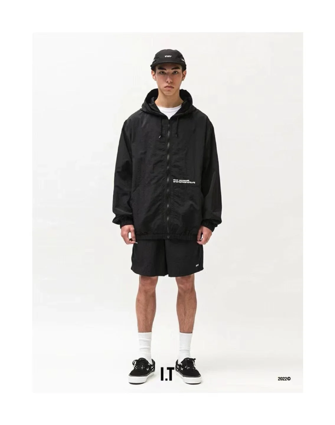 WTAPS SHADOW JACKET NYLON TAFFETA 22秋冬新款街头轻军事连帽风衣外套 