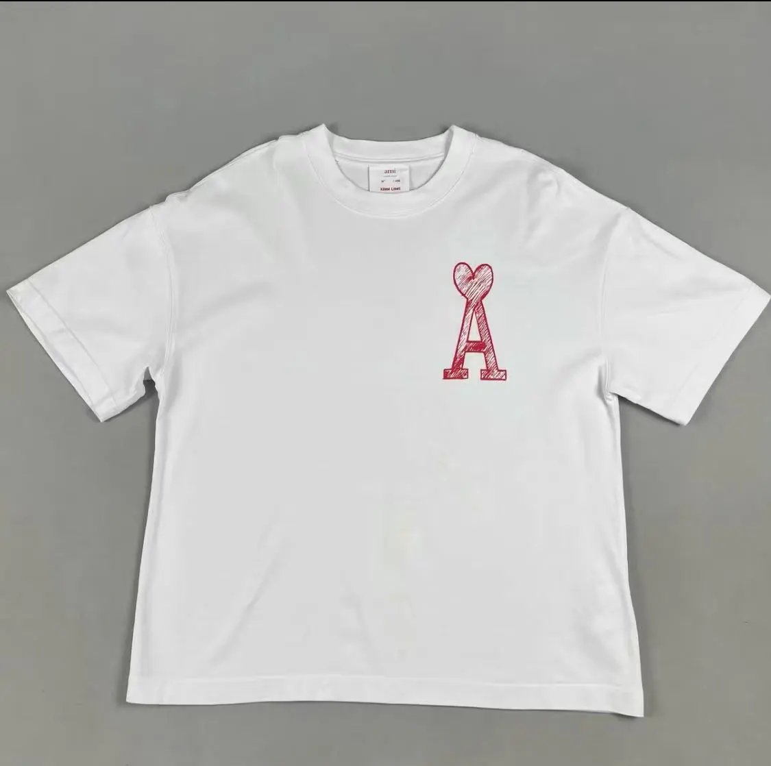 A-Ligne White Short Sleeve T-Shirt