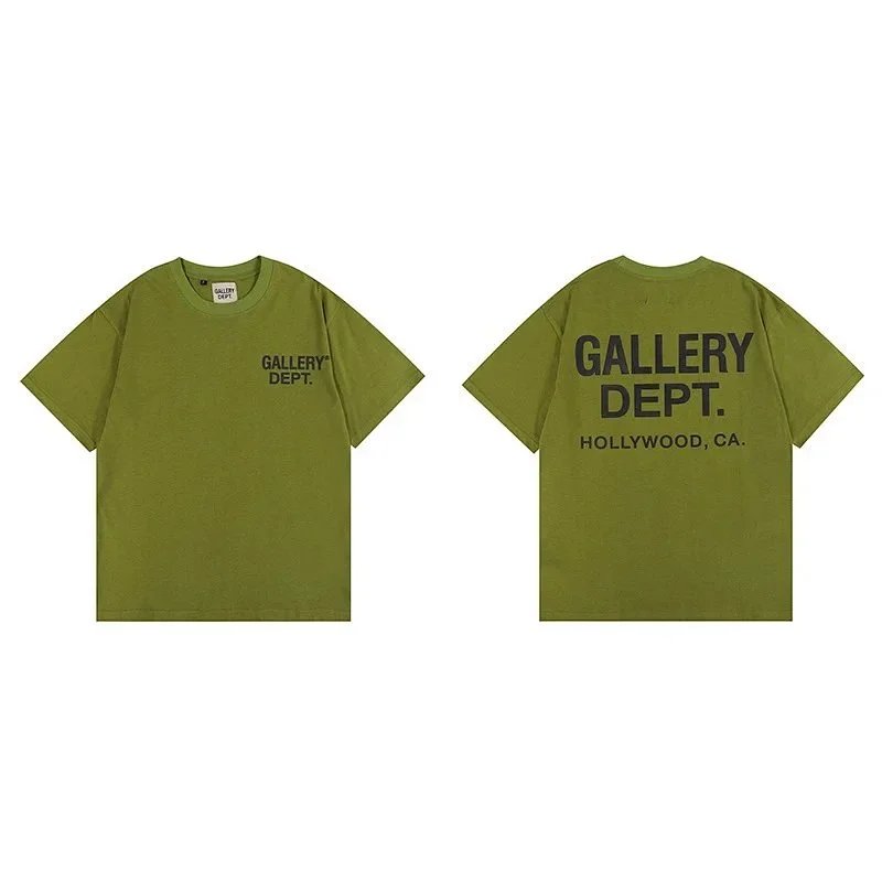 Gallery Dept Olive Green T-Shirt
