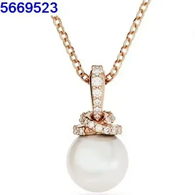 Swarovski Jewelry Crystal Halo Link Necklace product detail image 21
