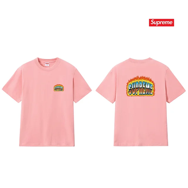 Supreme T-Shirts Flame Logo Graphic product detail image 9