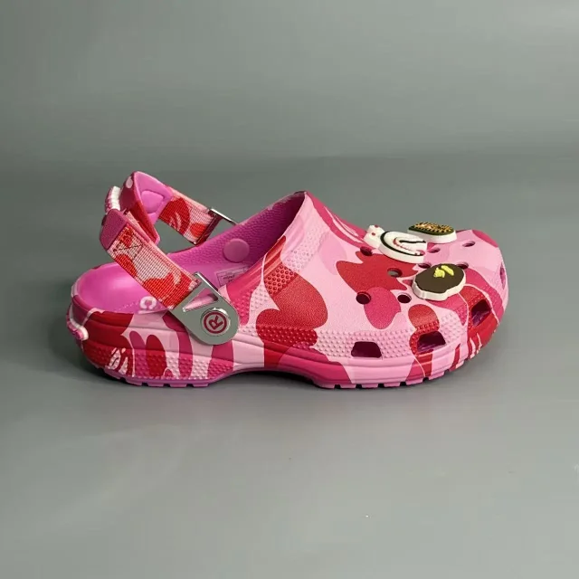 Crocs Sandals Ventilated clogs with heel straps and decorative charms product detail image 5