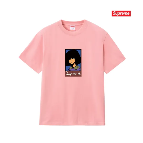 Supreme Pixel Art Graphic T-Shirt Navy - 10
