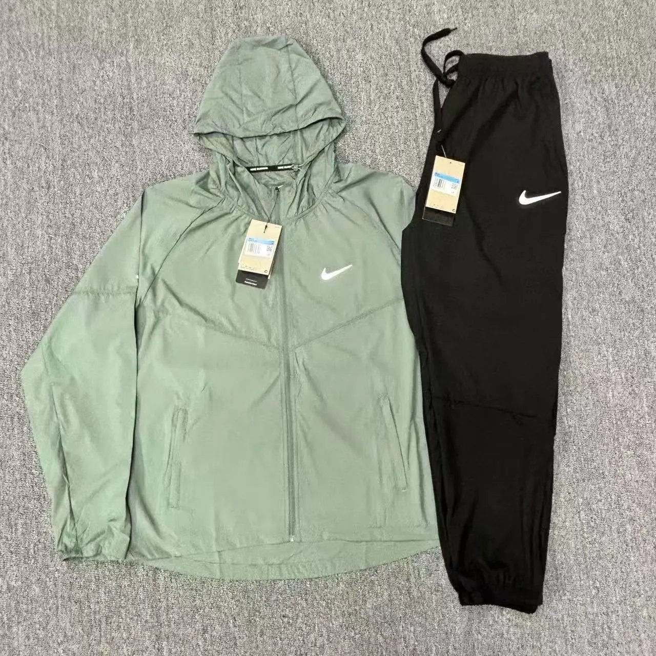 YSH田径体育跑步透气速干拉链高弹反光运动服11 TOP quality 11