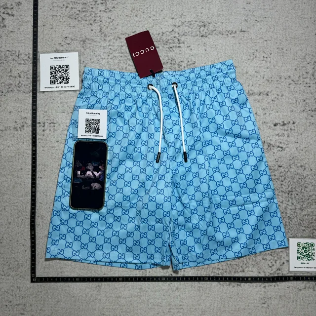Louis Vuitton Shorts Elastic-Waist Drawstring Monogram Print product detail image 1