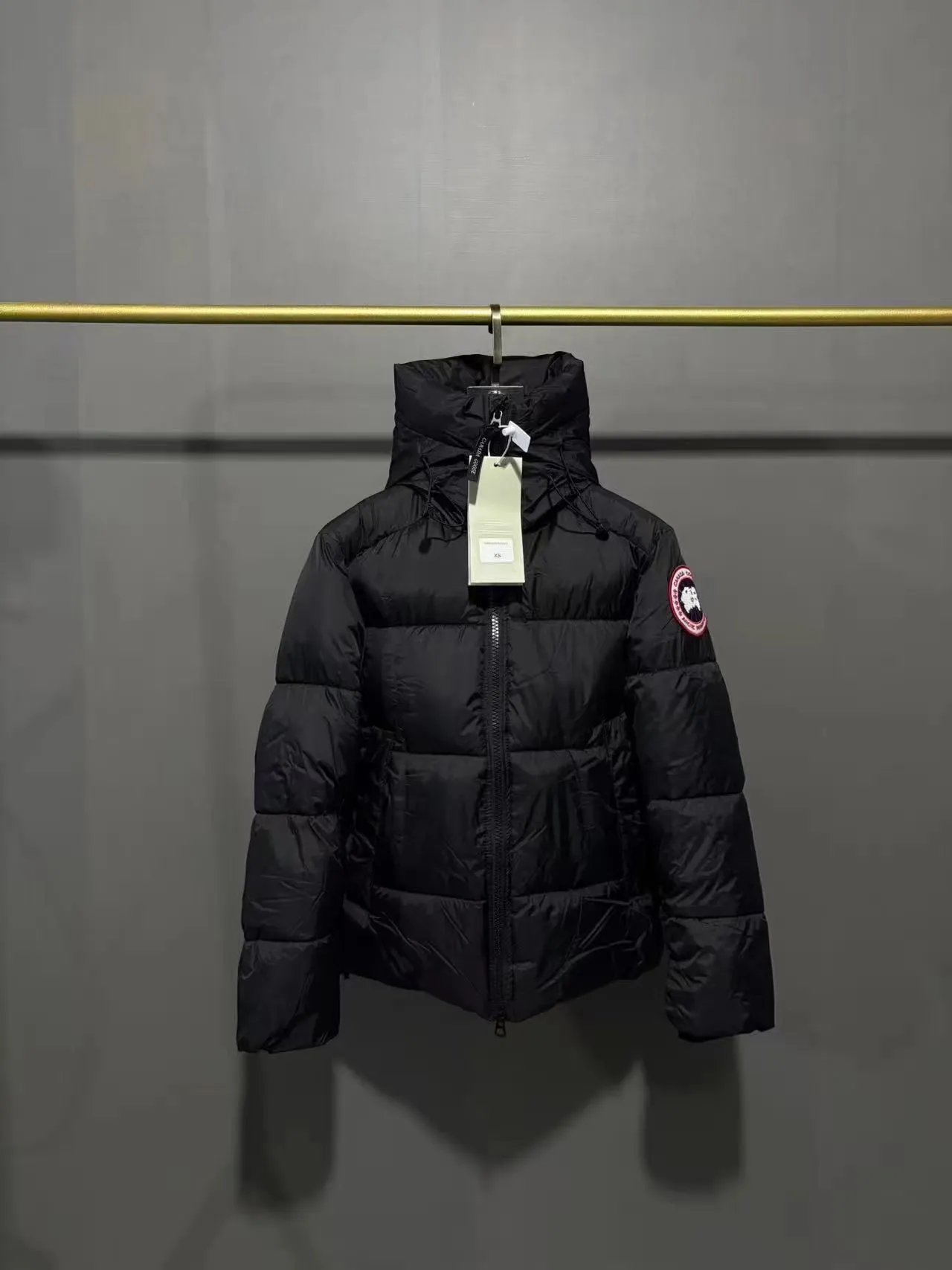 Canada Goose Down Jackets Quilted puffer jacket with Arctic Program sleeve patch — 28