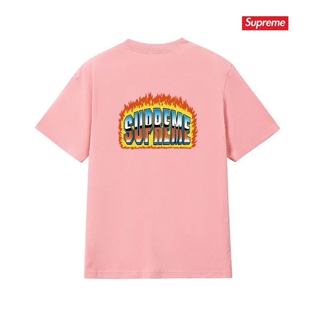 Supreme T-Shirts Flame Logo Graphic product detail image 8
