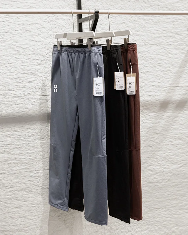 On Trousers Elastic-Waist Sports with Zip Back Pocket product detail image 7