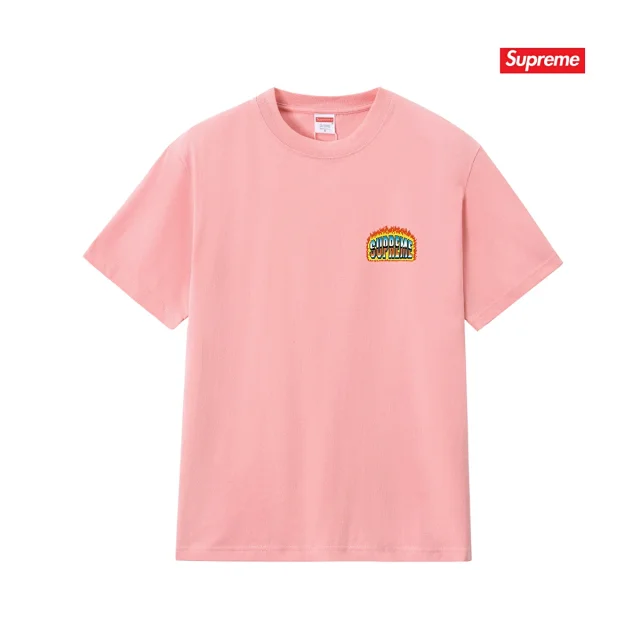 Supreme T-Shirts Flame Logo Graphic product detail image 7