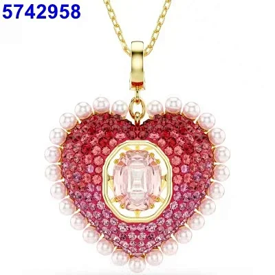 Swarovski Jewelry Crystal Halo Link Necklace product detail image 30