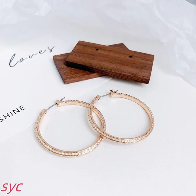 Unbranded Jewelry Crystal Evil Eye Hoop Earrings product detail image 16